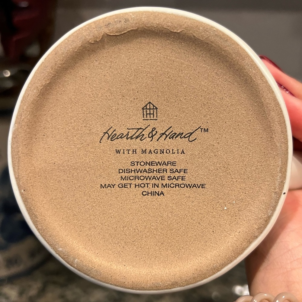 Hearth and Hand (for target), chip and Joanna, magnolia mugs